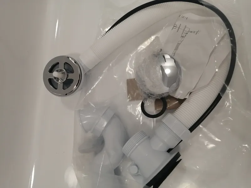 Сифон для  ванны полуавтомат GC-4  600мм ( доукомплектованный)