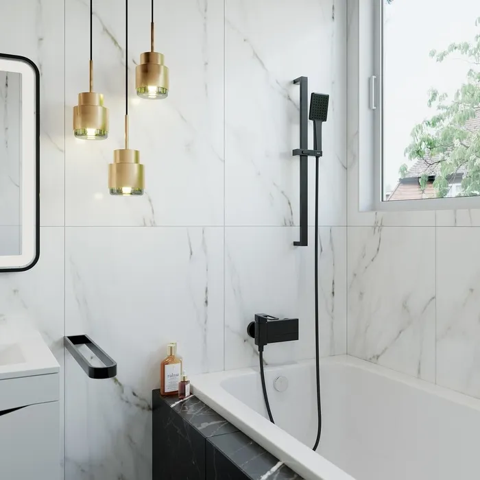 Стойка для душа IDDIS Slide кнопка черный SLI70BLi17