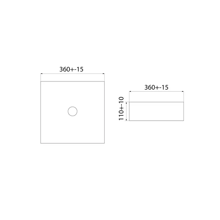 Раковина IDDIS Slide черный матовый SLIBM01i27