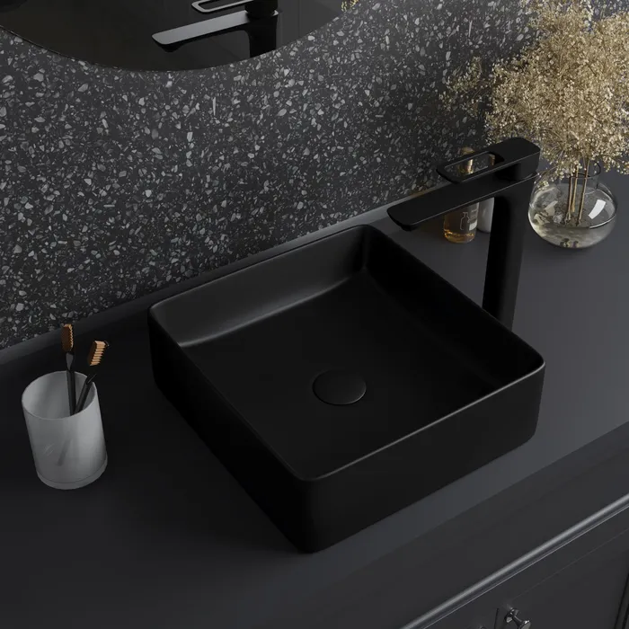 Раковина IDDIS Slide черный матовый SLIBM01i27
