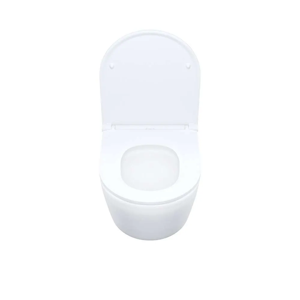 Унитаз подвесной IDDIS безободковый Blanco смыв торнадо BLQRDSEI25