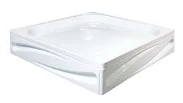 Поддон "Freya NEW"  с панелями квадр.90*90