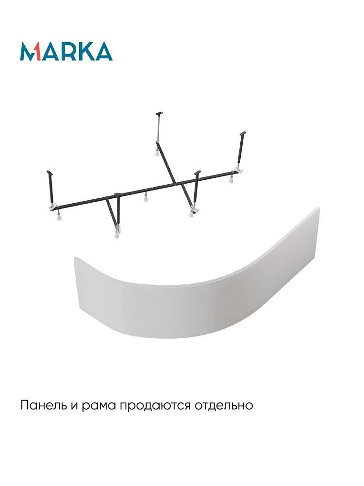 Ванна АУРА/AURA 1600х1050 R ПР