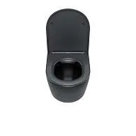 Унитаз подвесной IDDIS безободковый Blanco черный матовый BLAR3BMi25