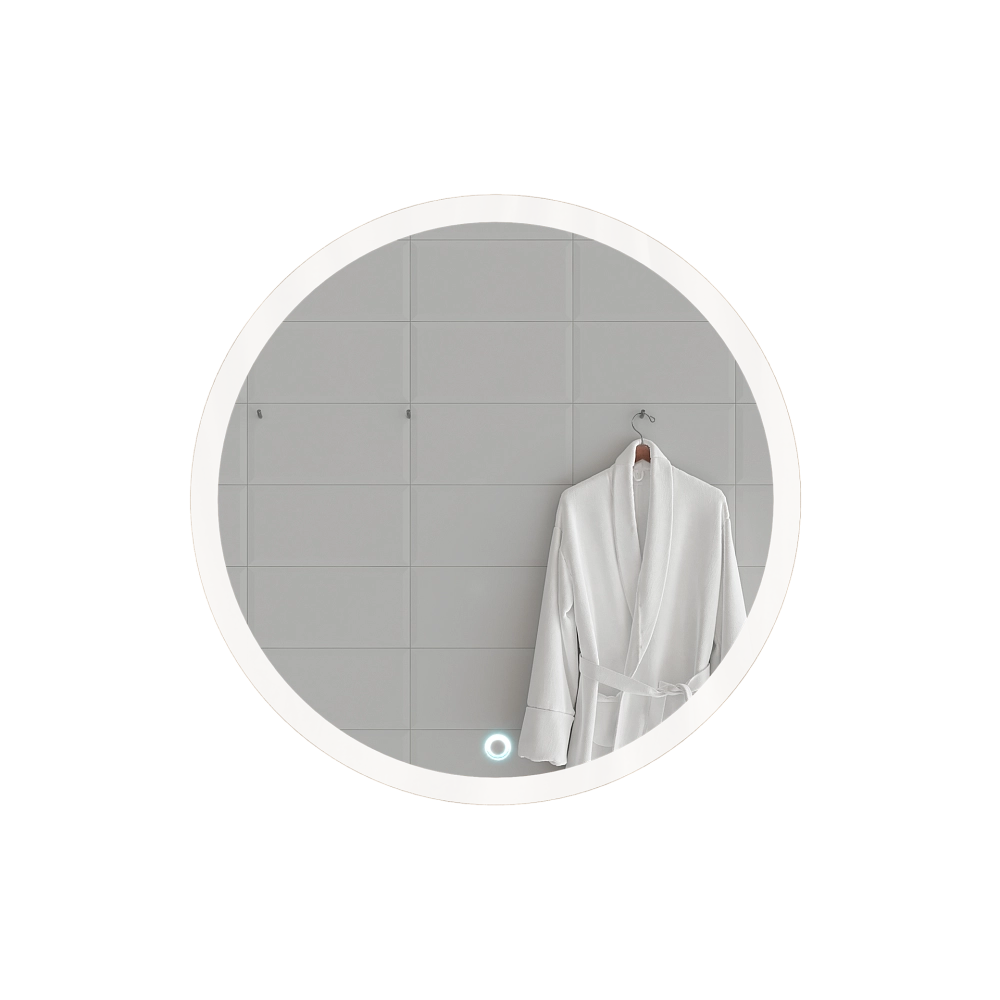 Зеркало АМУР/Amour 80 Круглое, с сенсором