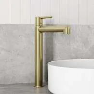 Cмеситель для раковины IDDIS Aiger высокий золото матовый AIGMG01i01