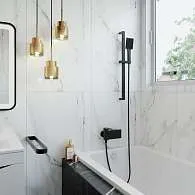 Стойка для душа IDDIS Slide кнопка черный SLI70BLi17