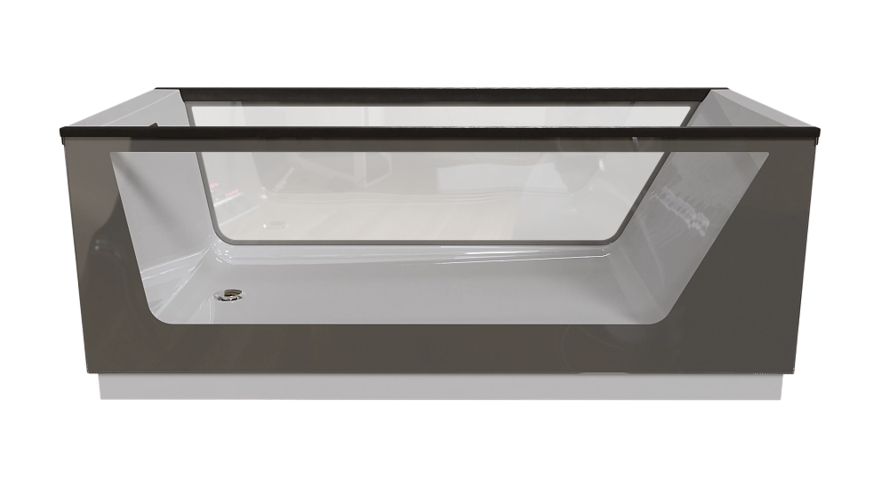 Ванна NEO 1700х750 GLASSх2 серый