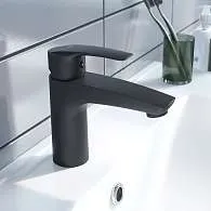 Смеситель для раковины IDDIS Ray черный RAYBL00i01