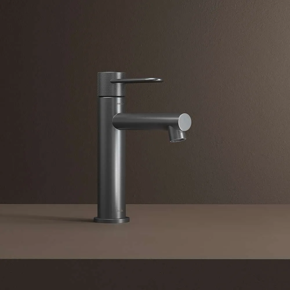 Смеситель для  раковины IDDIS Duna графит матовый DUNGM00i01