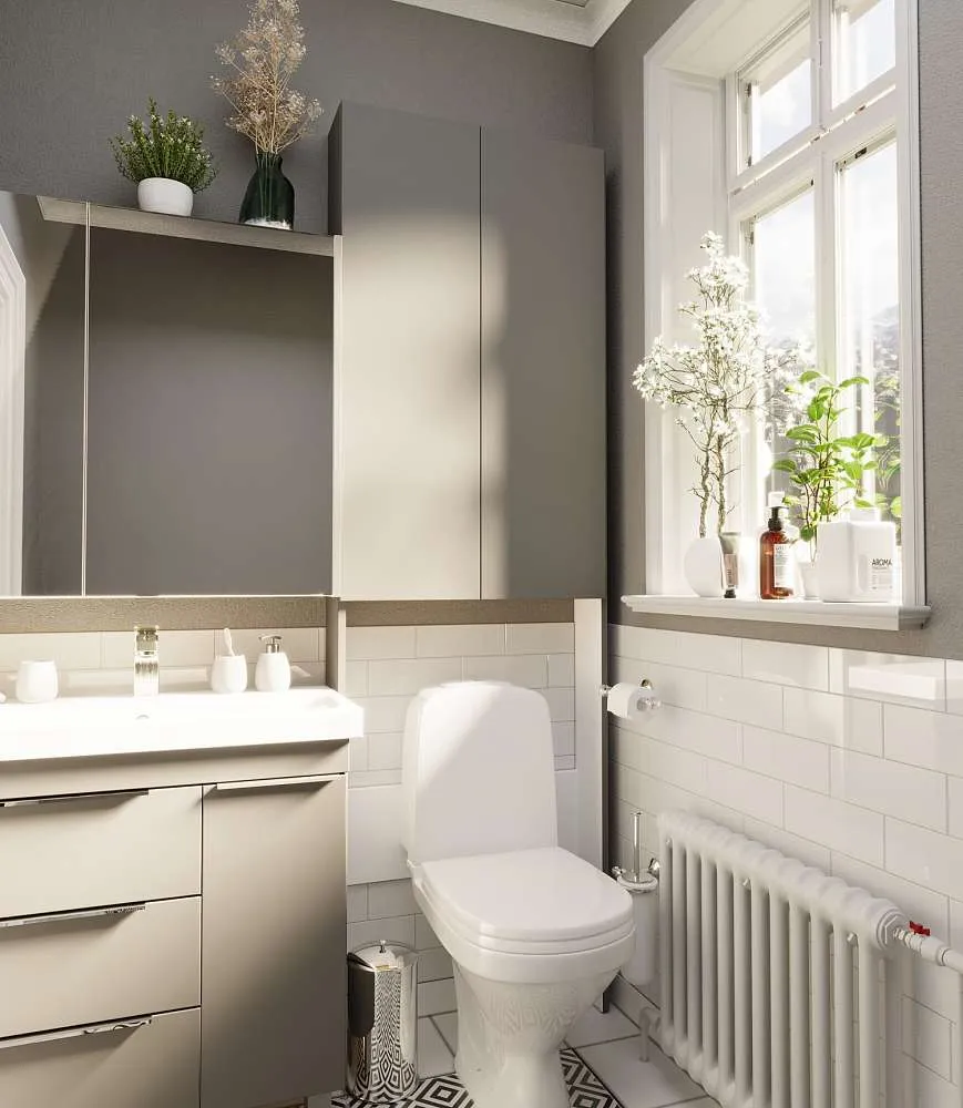 Шкаф ГАУЛА/Gaula 60Н 2д.белый