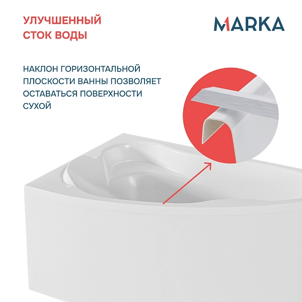 Ванна "Lil" 140*90 L Комплект Премиум