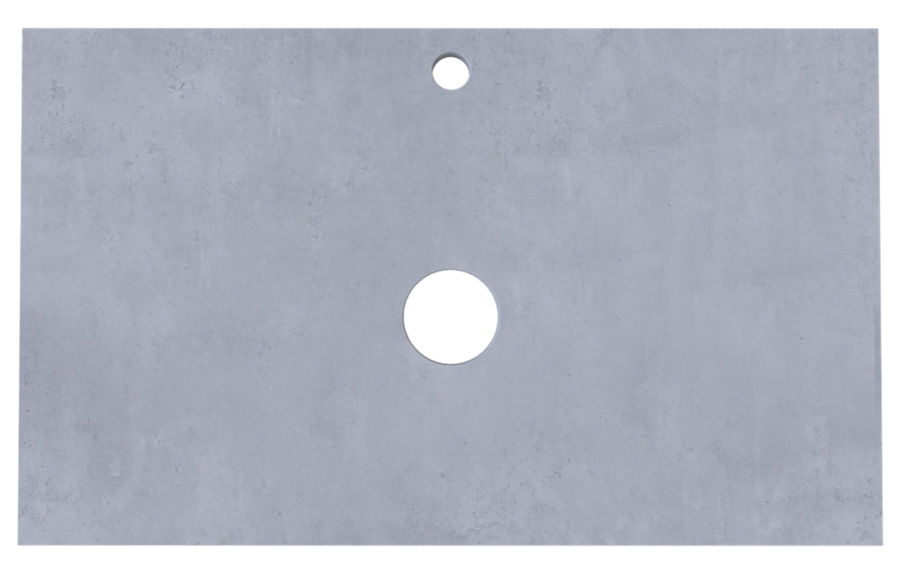 Столешница ГРАНЖ ЛОФТ/GRUNGE LOFT 80 бетон светлый