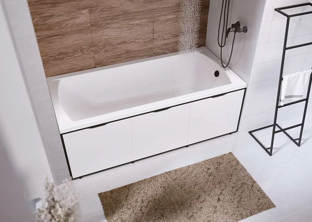 Экран для ванны ГРАНЖ ЛОФТ/GRUNGE LOFT 1600 Супер Айс белый