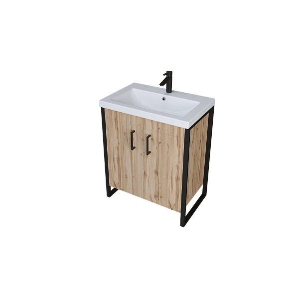 Тумба под раковину Grunge Loft 70Н 2д Дуб Вотан