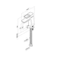 Смеситель для раковины Iddis Bild черный матовый BILBL00i01