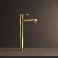 Cмеситель для раковины IDDIS Duna высокий матовое золото DUNMG01i01