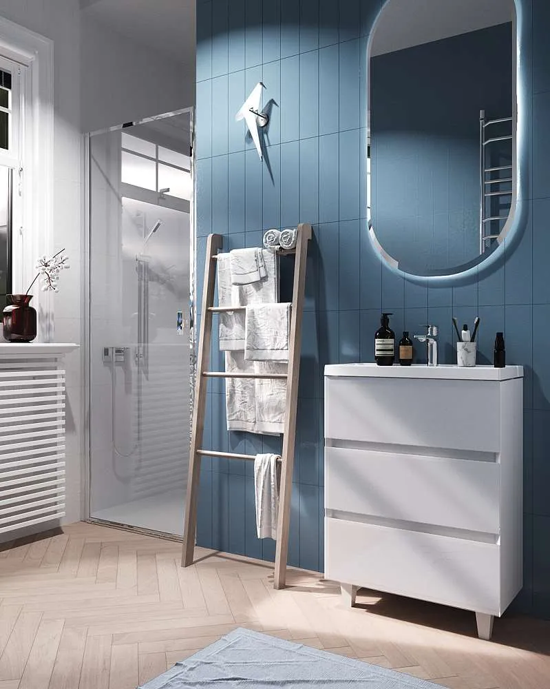 Тумба с раковиной МОДУЛЬ М/Bumble 50Н 2я