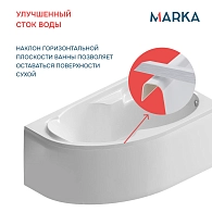 Ванны Ванна "DIANA" 170x90 R Комплект Премиум