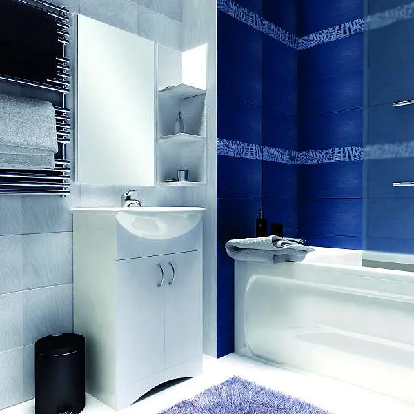 Тумба Уют 60Н 2д. Белая