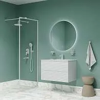 Смеситель для раковины IDDIS Ray белый RAYWT00i01