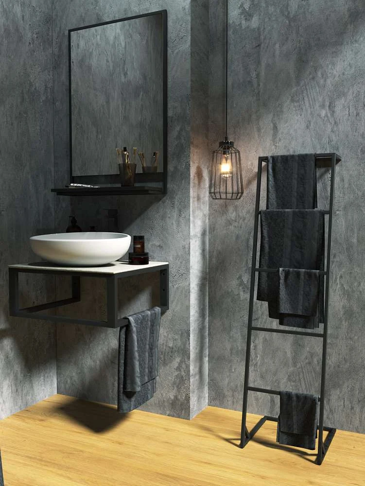 Полотенцедержатель ГРАНЖ ЛОФТ/Grunge Loft 130х35Н
