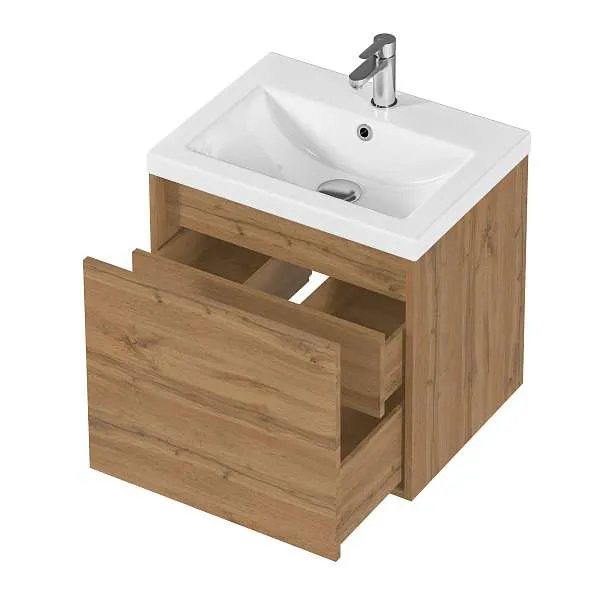 Тумба Миябе 590х552х447П 1я дуб вотан