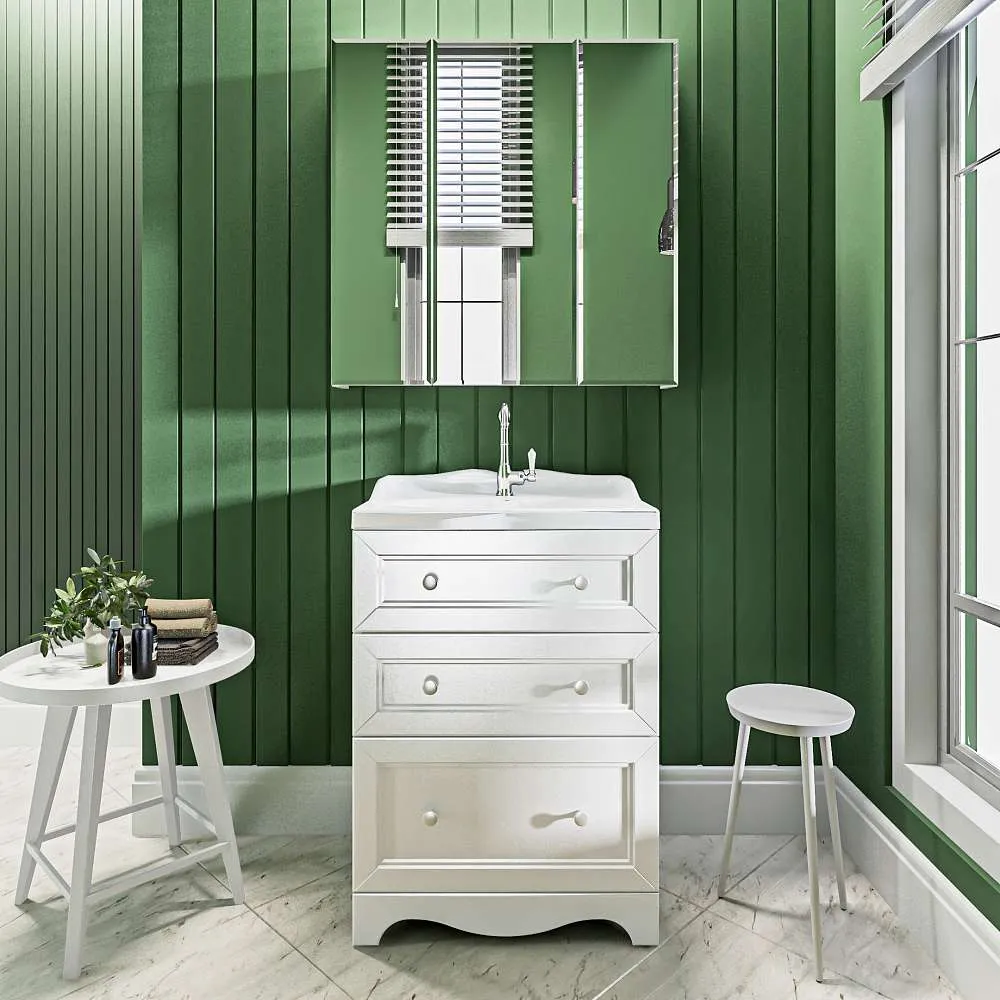 Зеркало-шкаф 80 3д