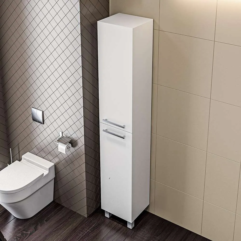 Пенал Соната 35Н 2д.б/к белый глянец R