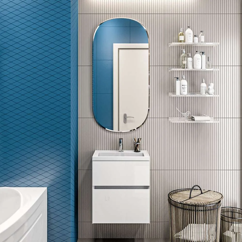 Тумба с раковиной МОДУЛЬ М/Bumble 50П 1я