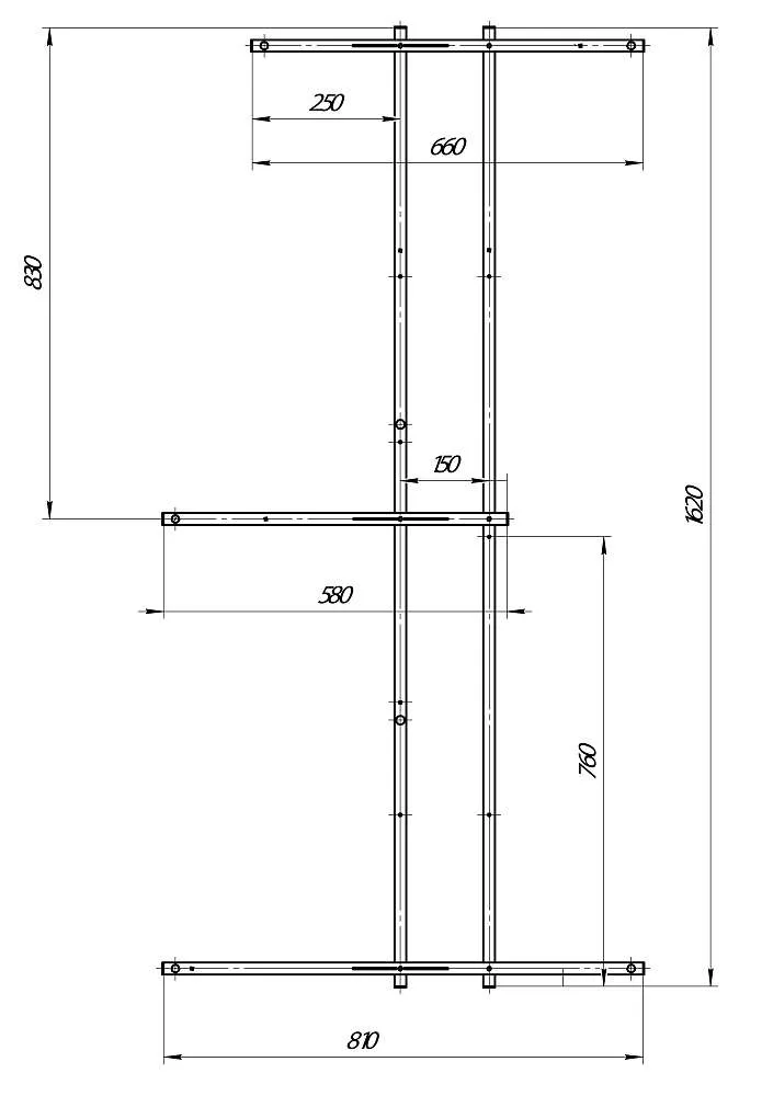 Рама разборная ЛИНЕА/LINEA 1650
