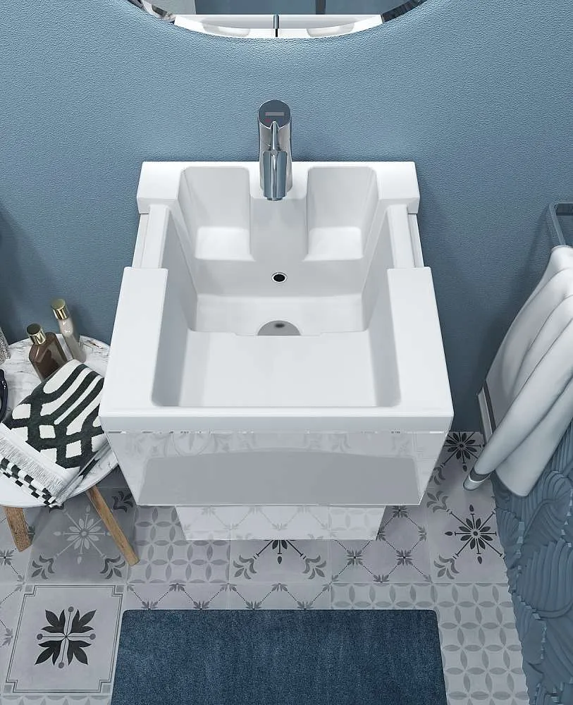 Тумба с раковиной МОДУЛЬ М/Bumble 40Н 2я