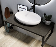 Столешница GRUNGE LOFT 70 Бетон темно-серый