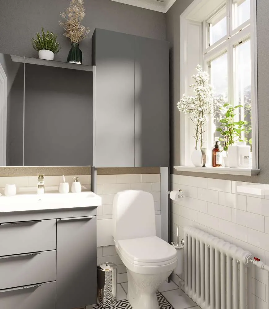 Шкаф ГАУЛА/Gaula 60Н 2д.черный