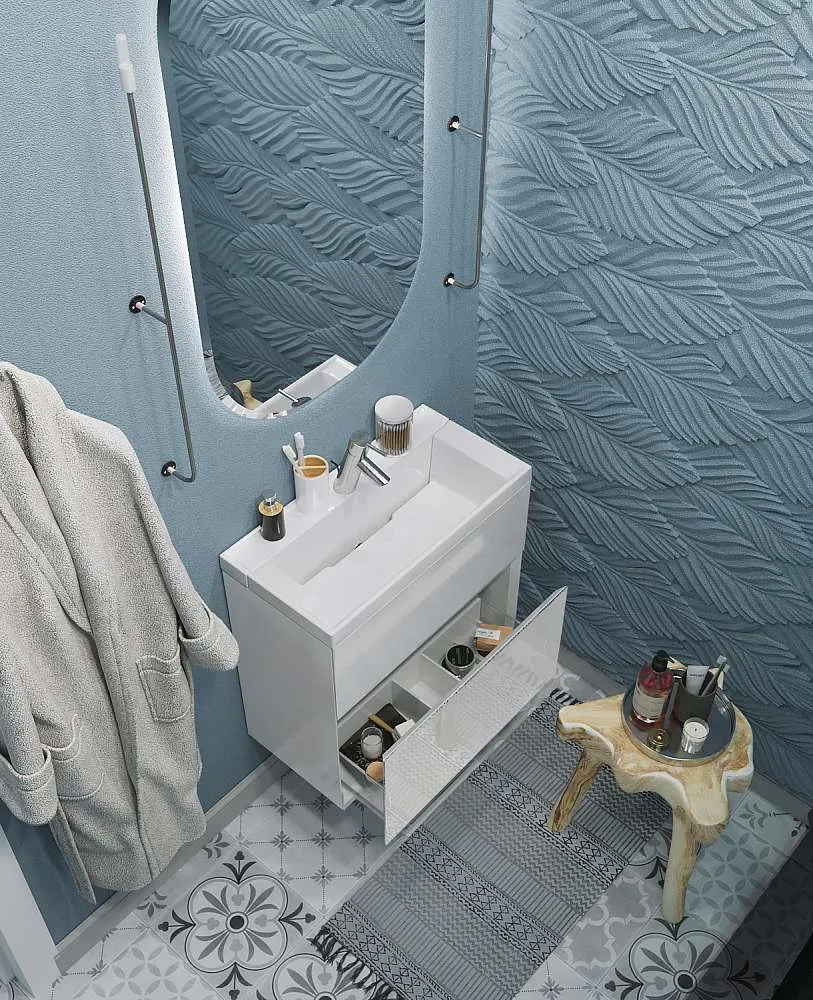 Тумба с раковиной МОДУЛЬ М/Bumble 60П 1я