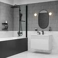 Смеситель для раковины IDDIS Parker, матовый черный, PARBL00i01