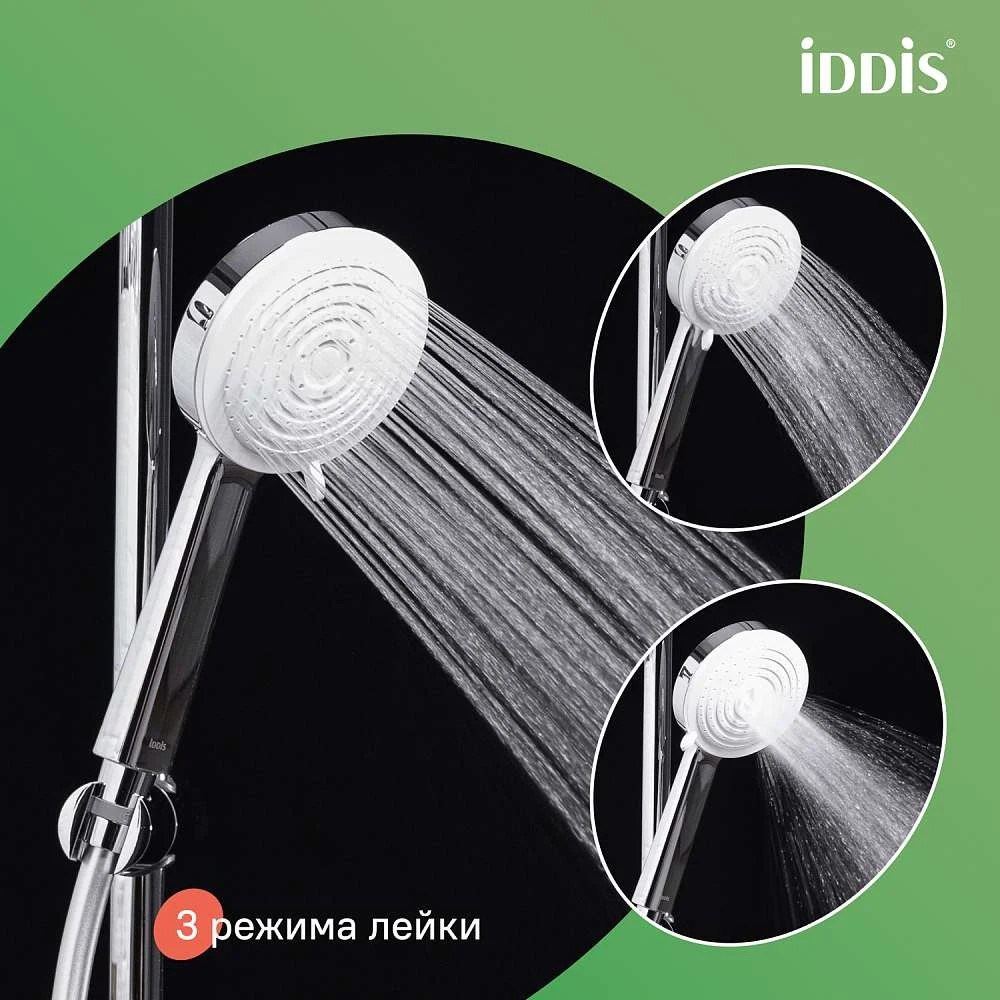 Душевая система IDDIS Зодиак X с изливом ZDXSB3Fi06