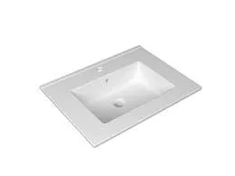 Раковина Kvadro 61 (610х460х155) керамика мебельная