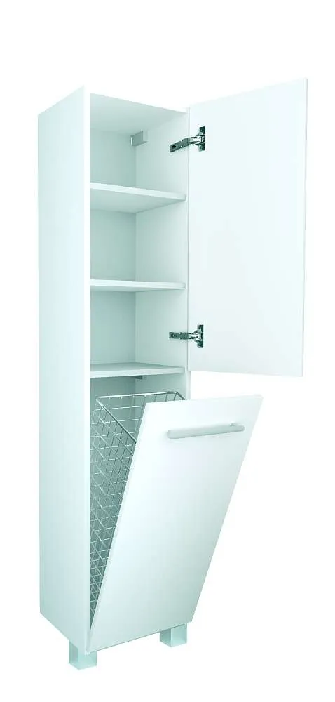 Пенал Соната 35Н 2д.б/к белый глянец R