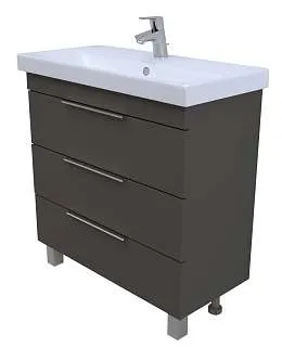 Тумба под раковину Gaula 60Н 3я Black