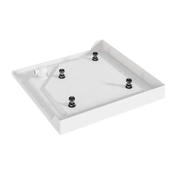 Поддон "Quadro" квадр.100*100 комплект