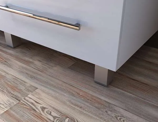 Тумба под раковину Соната 75Н 3в.я. Белый глянец