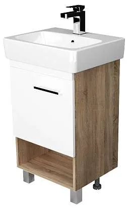 Тумба под раковину ТЕРА/Tera 60Н 1д. дуб сонома