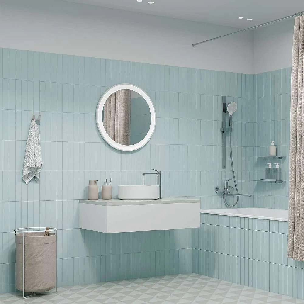 Смеситель для ванны IDDIS Паркер с длинным изливом PARSB02i10WA