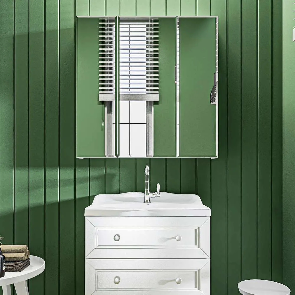 Зеркало-шкаф 80 3д