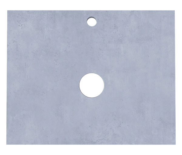 Тумба со столешницей GRUNGE LOFT 60П 1в.я Бетон светлый