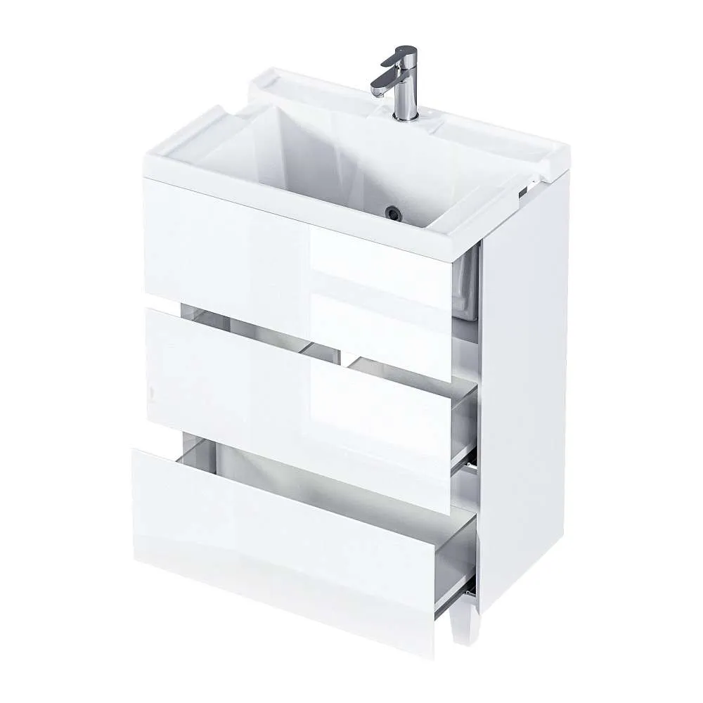 Тумба с раковиной МОДУЛЬ М/Bumble 60Н 2я