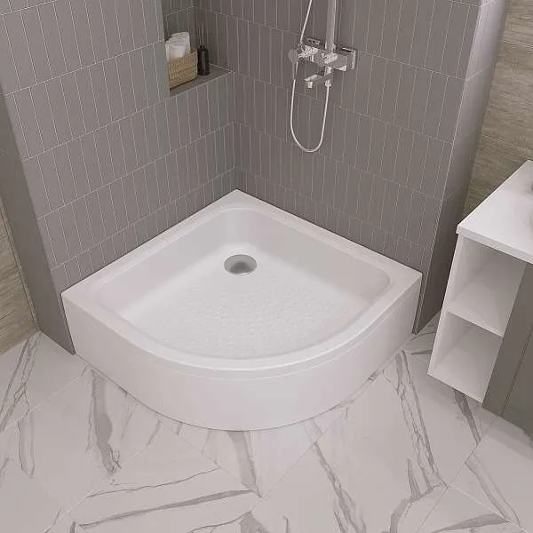 Поддон  ВОЛЬТА/VOLTA 900х900 высокий сектор комплект Премиум