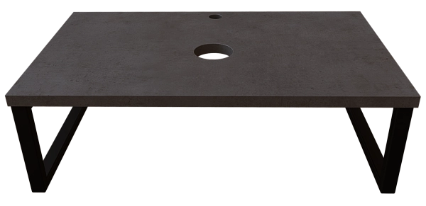 Столешница GRUNGE LOFT 100 Бетон темно-серый