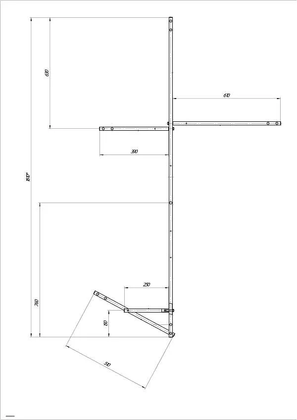Рама разборная ГРАЦИЯ/Gracia 1700